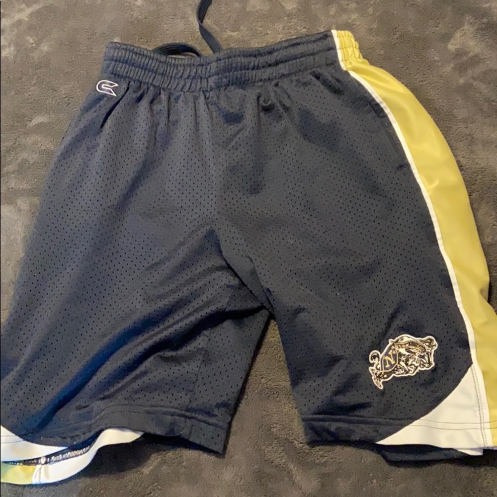 Navy Mesh Shorts